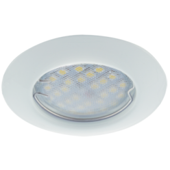 Светильник точечный MR16 GU5.3 белый Ecola DL92 кd74 30x80мм (10/200)