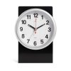 Будильник Рубин Классика 11*16см чёрный с серебром (10)