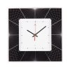 Часы настенные квадрат пластик 35*35 Геометрия 1 корпус белый Рубин (1/10)