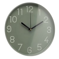 2520-003 (10) Часы настенные d=25см, корпус оливковый "Классика" Рубин
