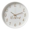 Часы настенные круг пластик d30 Home корпус белый Рубин (1/10)