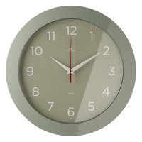 Часы настенные круг пластик d31 Классика корпус оливковый Рубин (1/10)