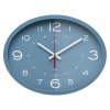 Часы настенные овал пластик 22,5*29 Классика корпус синий (10)