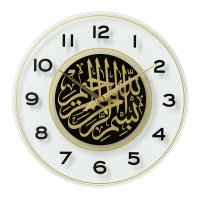 Часы настенные круг стекло d39 Мусульманские открытая стрелка Рубин (1/5)