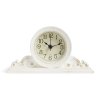 Часы настольные Рубин 25*14 корпус белый с золотом (10)