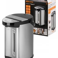 Термопот TDM Термо-4 5л 750Вт 2способа подачи воды стальной (6)