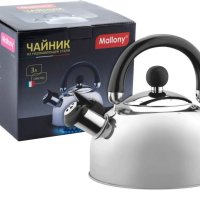 Чайник со свистком DJA-3023 3л нерж сталь капсульное дно (6)