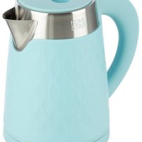 Чайник электрический сталь Homestar HS-1021 1.7л 1500Вт голубой (12)