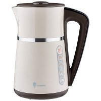 Чайник электрический сталь Leonord LE-1512 1.7л 2200Вт бежевый (8)