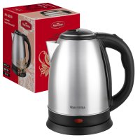 Чайник электрический сталь Чудесница ЭЧ-2000, 1.8л, 1500Вт, серебристый (1/12)