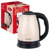 Чайник электрический сталь Чудесница ЭЧ-2001, 1.8л, 1500Вт, бежевый/чёрный (1/12)