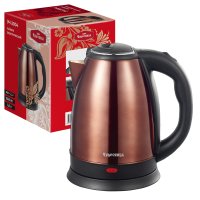 Чайник электрический сталь Чудесница ЭЧ-2004, 1.8л, 1500Вт, медный (12)
