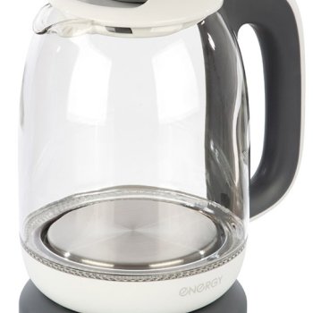 Чайник электрический стекло Energy E-281 1.7л 2200Вт серый (6)