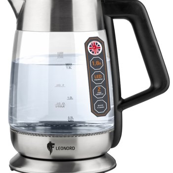 Чайник электрический стекло Leonord LE-1508 1.8л 2200Вт (6)