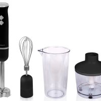 Блендер погружной Ergolux ELX-BS03-C72 300Вт сталь черный (12)