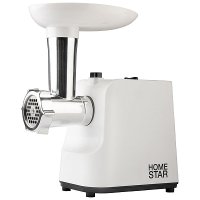 Мясорубка HomeStar HS-2033 2000W реверс белый (6)
