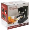 Кофеварка рожковая Energy EN-256R 1100Вт 15 бар 1.2л чёрный/серебристый (1/2)