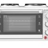 Духовка Energy GН-26A-W 1400Вт 26л 2 конфорки белая (1)