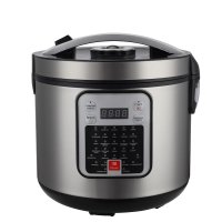 Мультиварка Maxtronic MAX-MRC-10, 900Вт, 5л, 33 программы, чёрный/серебристый (1/4)