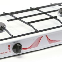 Плитка газовая 2 конфорки Maxtronic MAX-AO-002 белый (1/6)