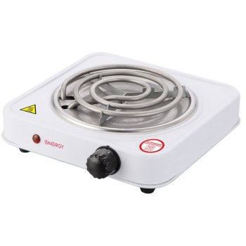 Электроплитка 1конфорка Energy EN-902 1000Вт спираль d140мм белый (12)