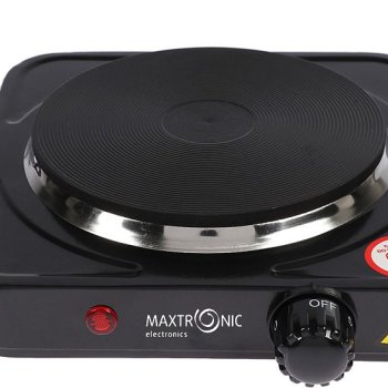 Электроплитка 1 конфорка Maxtronic MAX-AT-001BH 1000Вт диск чёрный (1/12)