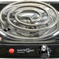 Электроплитка 1 конфорка Maxtronic MAX-AT-001BS 1000Вт спираль чёрный (1/12)