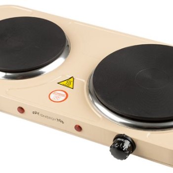 Электроплитка 2конф Energy EN-903E 1000+1500Вт диск d155+185мм бежевый (5)