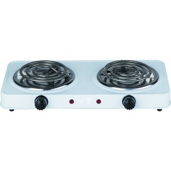 Электроплитка 2 конфорки Maxtronic MAX-AT-002WS 2000Вт спираль белый (1/6)