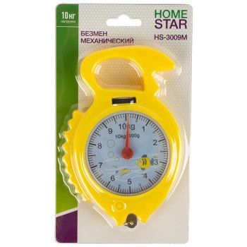 Безмен механический до 10кг цена деления 100г HS-3009M Homestar (240)