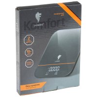 Весы кухонные электронные Leonord LE-1706 10кг 2хR03 (в комплекте) LCD-дисплей стекло (1/12)