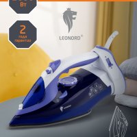 Утюг беспроводной Leonord LE-1807U 2600Вт керамика автоотключение фиолетовый (1/8)