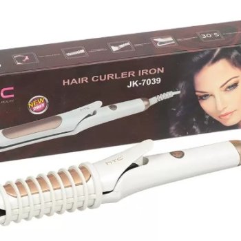 Выпрямитель волос HTC JK-7039 40Вт керамические пластины белый (1/40)