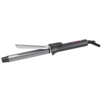 Щипцы для волос Leonord LE-1290, 65Вт, D25мм, 14 режимов, керамика, LED-дисплей, чёрный/серебристый (1/24)