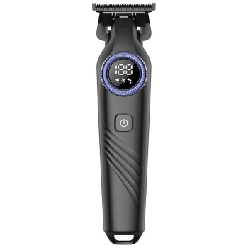 Машинка для стрижки Energy EN-764 5Вт 4 насадки LED-дисплей подсветка лезвий аккумуляторная (1/60)