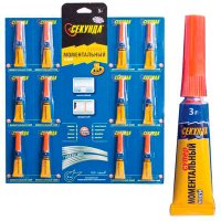 Секунда Суперклей 3гр карта 12хBl (12/288)