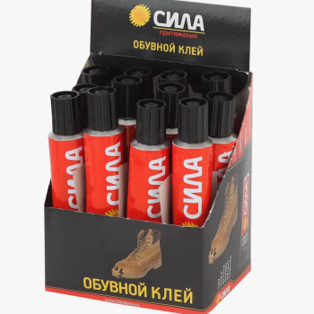 Клей СИЛА Обувной 30мл туба шоу-бокс (12/288)