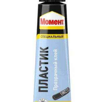 Клей для пластика 30мл прозрачный шоу-бокс Момент (10/120)