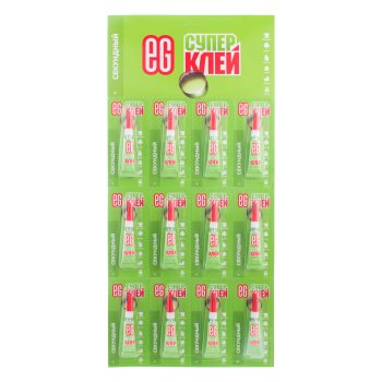 Еврогарант Суперклей 3гр карта 12хBl (12/72/288)