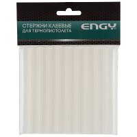 Клеевые стержни d=11мм 100мм прозрачные 10шт Engy (1/25/200)