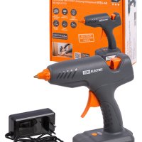 Пистолет клеевой аккумуляторный КПА-60 60Вт 11мм 2,2 А*ч 220С TDM (20)