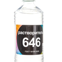 Растворитель 646 0.5л Нефтехимик (20)