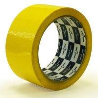 Скотч цветной 48х50 (50м) 45мкм желтый Klebebander (6/36)