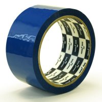 Скотч цветной 48х50 (50м) 45мкм синий Klebebander (6/36)