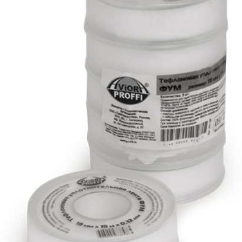 Тефлоновая лента (ФУМ) Aviora 19мм х 15м (5/100)