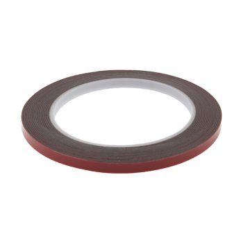 Лента двусторонняя акриловая 6мм х 5м серый Rexant (20)