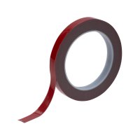 Лента двусторонняя акриловая 12мм х 5м серый Rexant (10)