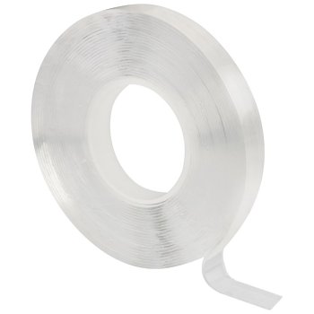 Нано-лента акриловая двусторонняя 10мм х 5м многоразовая прозрачная (12/120)