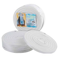 Уплотнитель д/окон самокл Поролон 10*10мм 10м (80)