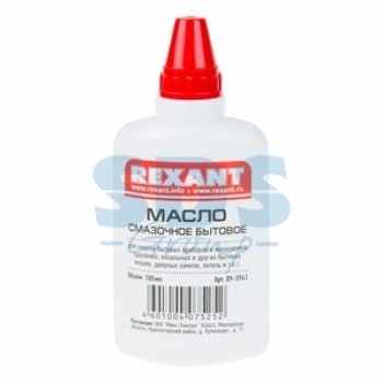 Масло смазочное бытовое 100 мл (масленка) REXANT